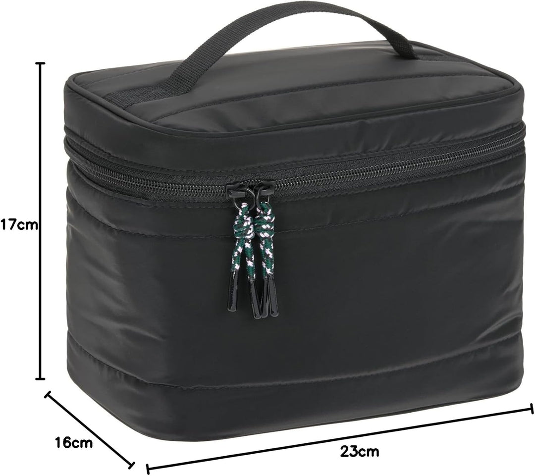 LÄSSIG Baby Wickeltisch Organizer Windel-Organizer to Go/Casual Nursery Caddy To Go Schwarz, Schwarz