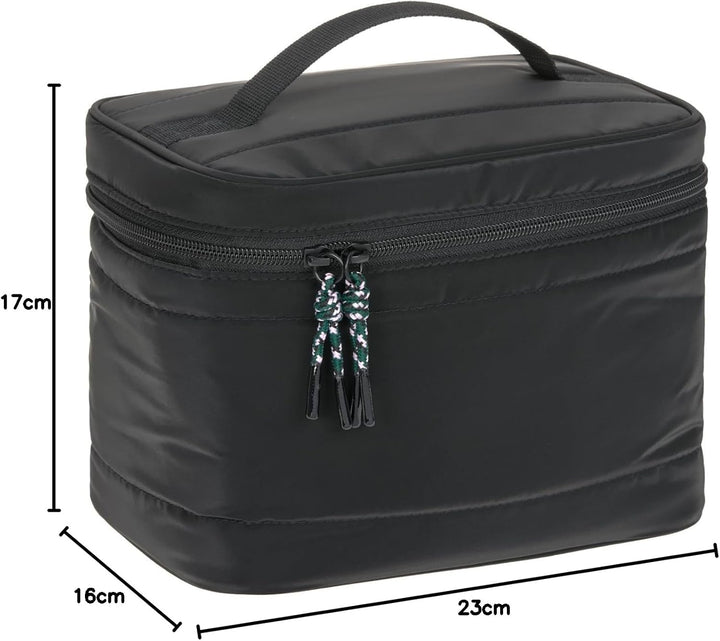 LÄSSIG Baby Wickeltisch Organizer Windel-Organizer to Go/Casual Nursery Caddy To Go Schwarz, Schwarz