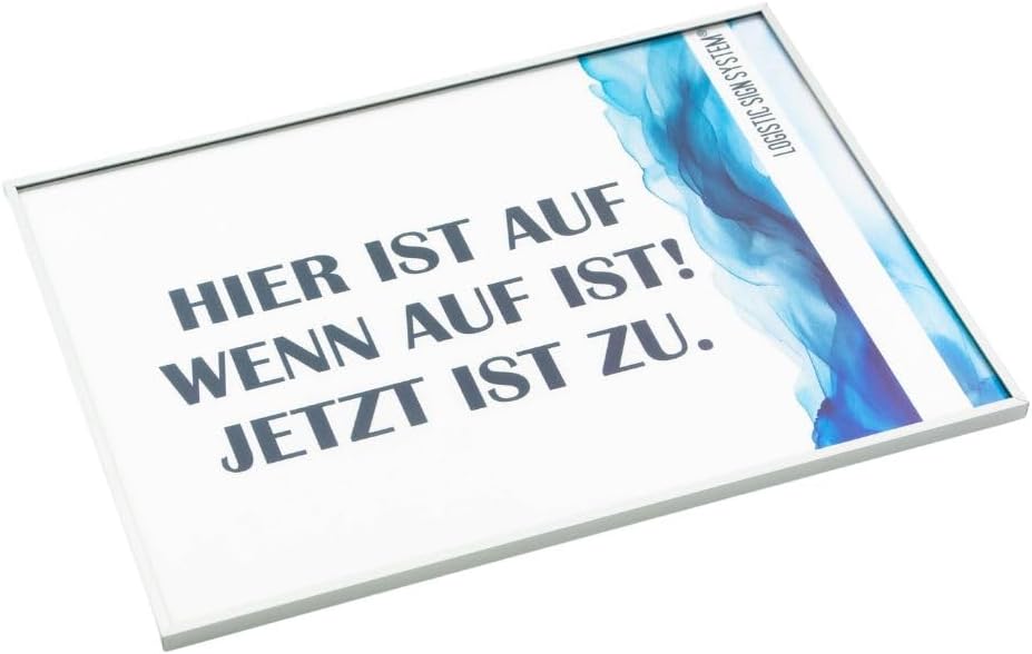 Türschild Tenuis für Büro (DIN A5 quer), DIN A5 quer