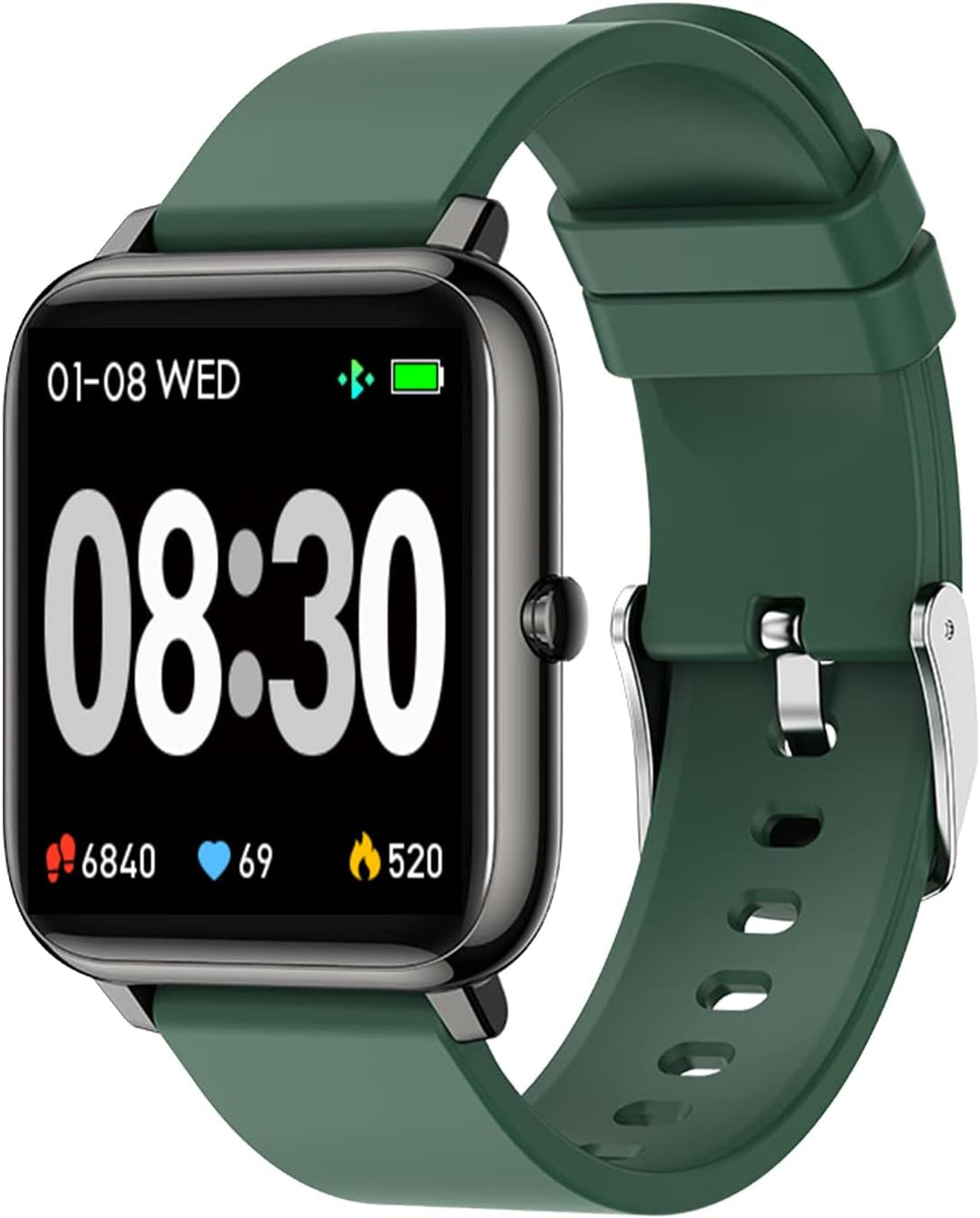 SUPBRO Smartwatch Fitness Armband Tracker 1.4" Voller Touch Screen Wasserdicht IP67 Armbanduhr Smart
