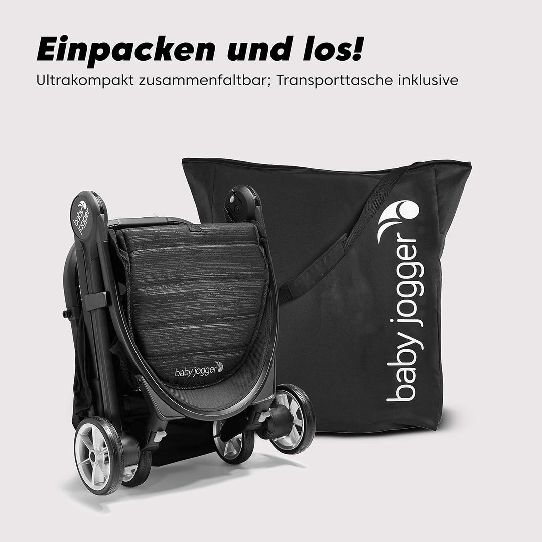 Baby Jogger City Tour 2 Reisebuggy | Kleiner, leichter und kompakter Buggy mit Einhandfalt | Pitch B