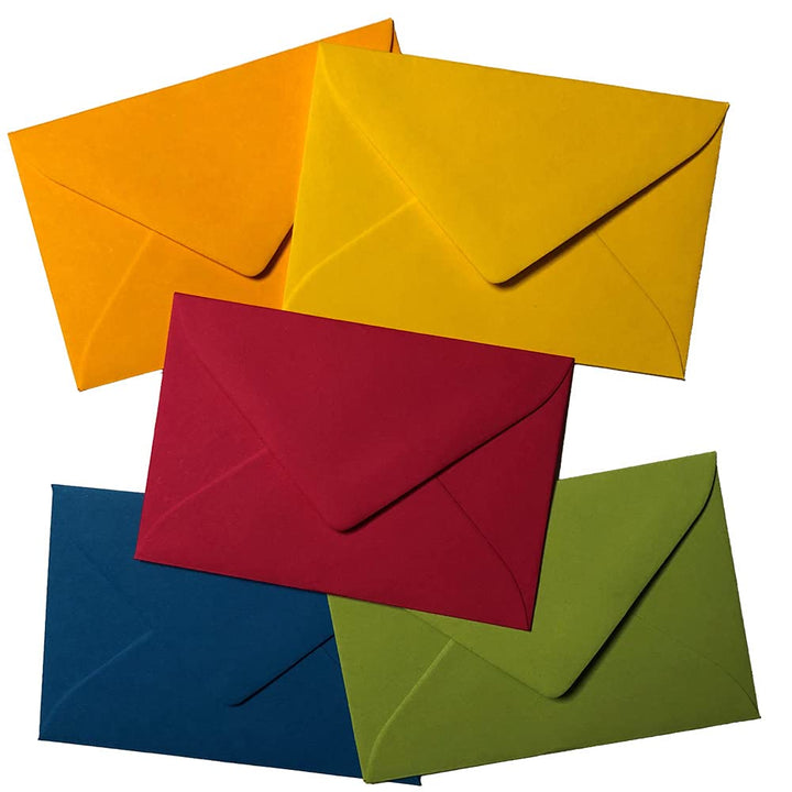 Mini Umschläge 60x90 mm für Visitenkarten in der Farbe Fresh 75 Umschläge 75 Fresh, 75 Fresh