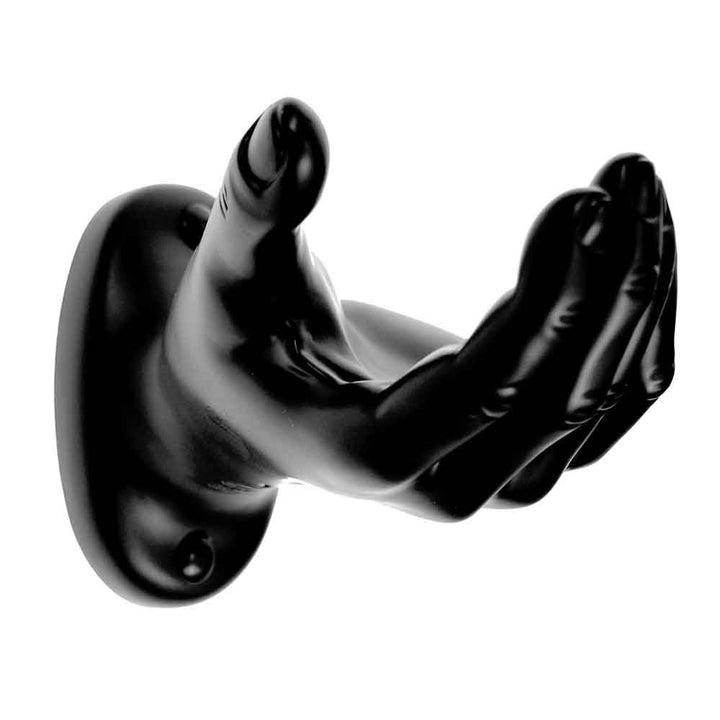 Antartidee Kleiderhaken Appendimano schwarz Hand Dekoriert Harz a Mano Made in Italy
