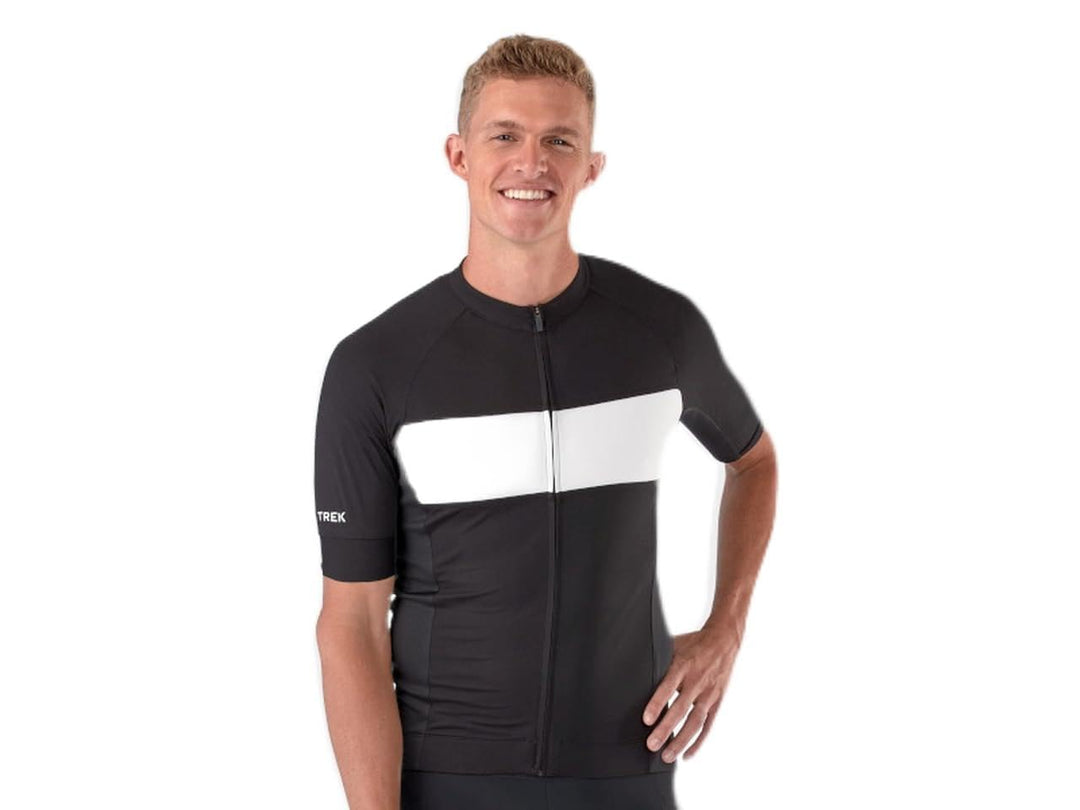 Bontrager Trek Circuit LTD Fahrrad Trikot kurz schwarz/weiss 2024, S