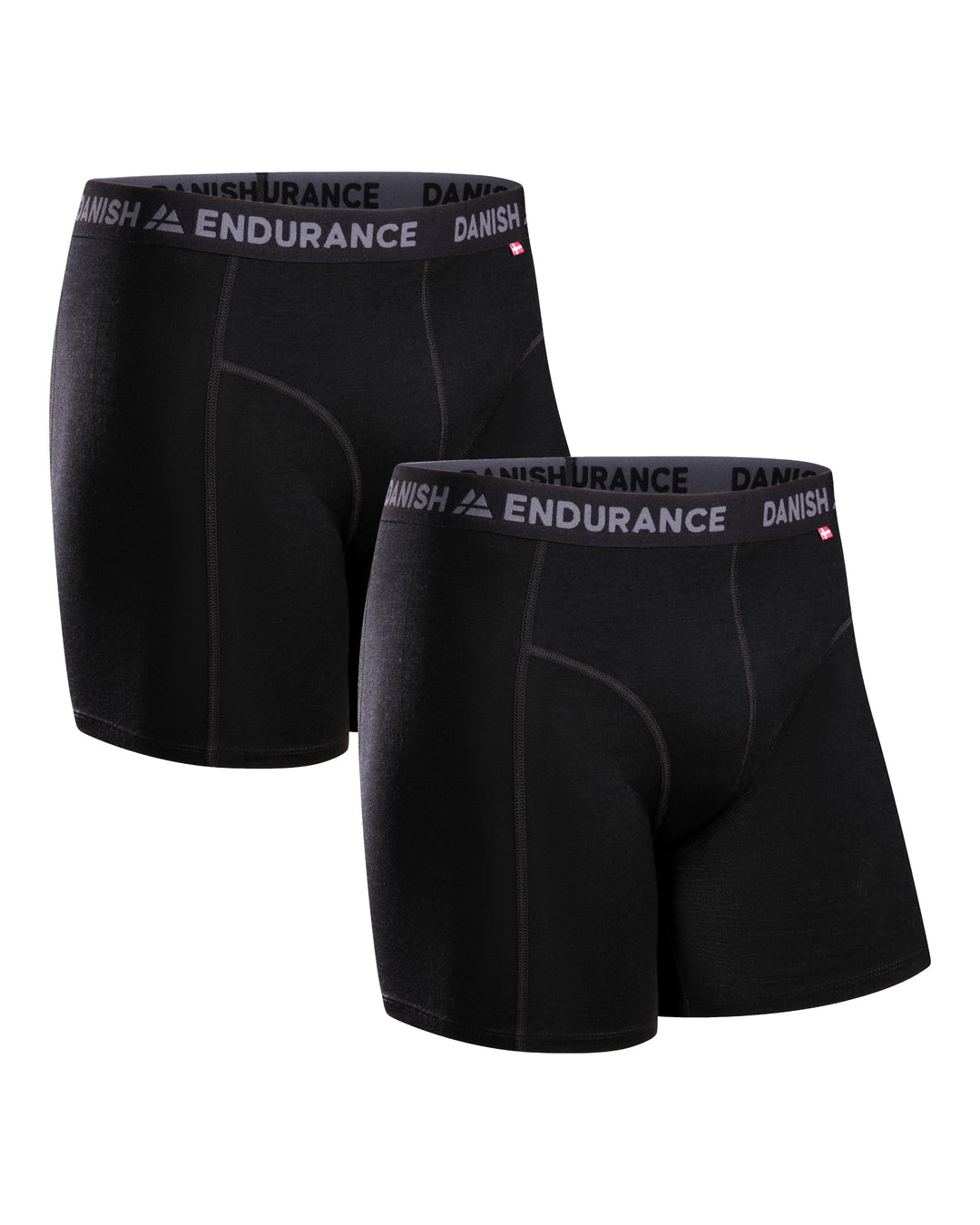DANISH ENDURANCE Merino Boxershorts Herren (2er Pack), Merino Unterwäsche Herren, Sport & Outdoor, G
