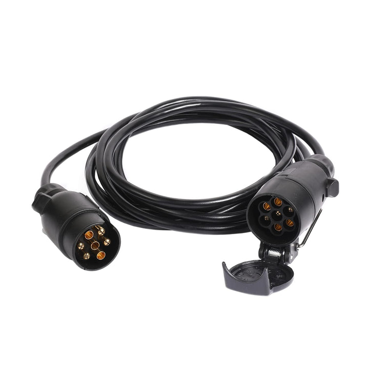 Anhänger Verlängerungskabel 7 Polig 3,5 Meter, 12V Anhänger Kabel Verlängerung 7 Polig, Anhängerkabe