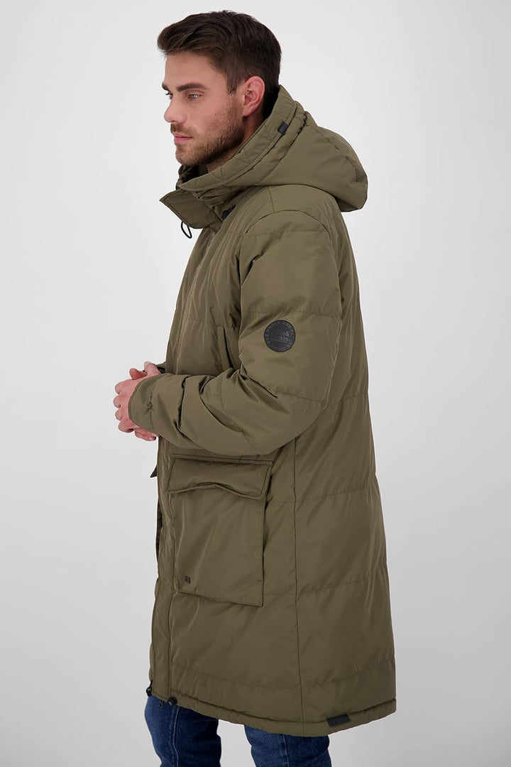 ALIFE and Kickin BlakeAK A Coat – Herren Winterjacke Parka – Warm & Winddicht – Robuster Wintermante