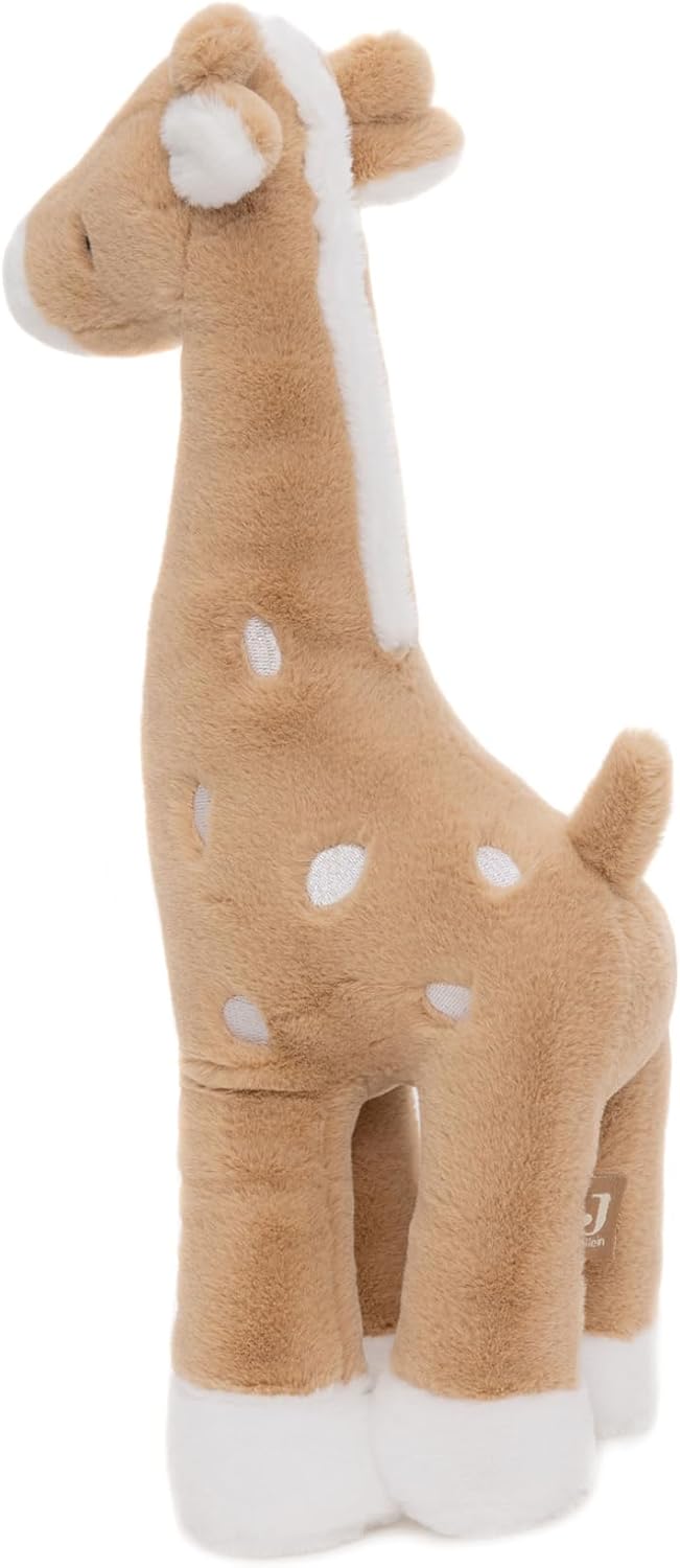 Jollein Kuscheltier - Giraffe, Biscuit - 100% Polyester - 34x7x15cm - Giraffe Plüschtier, Giraffe