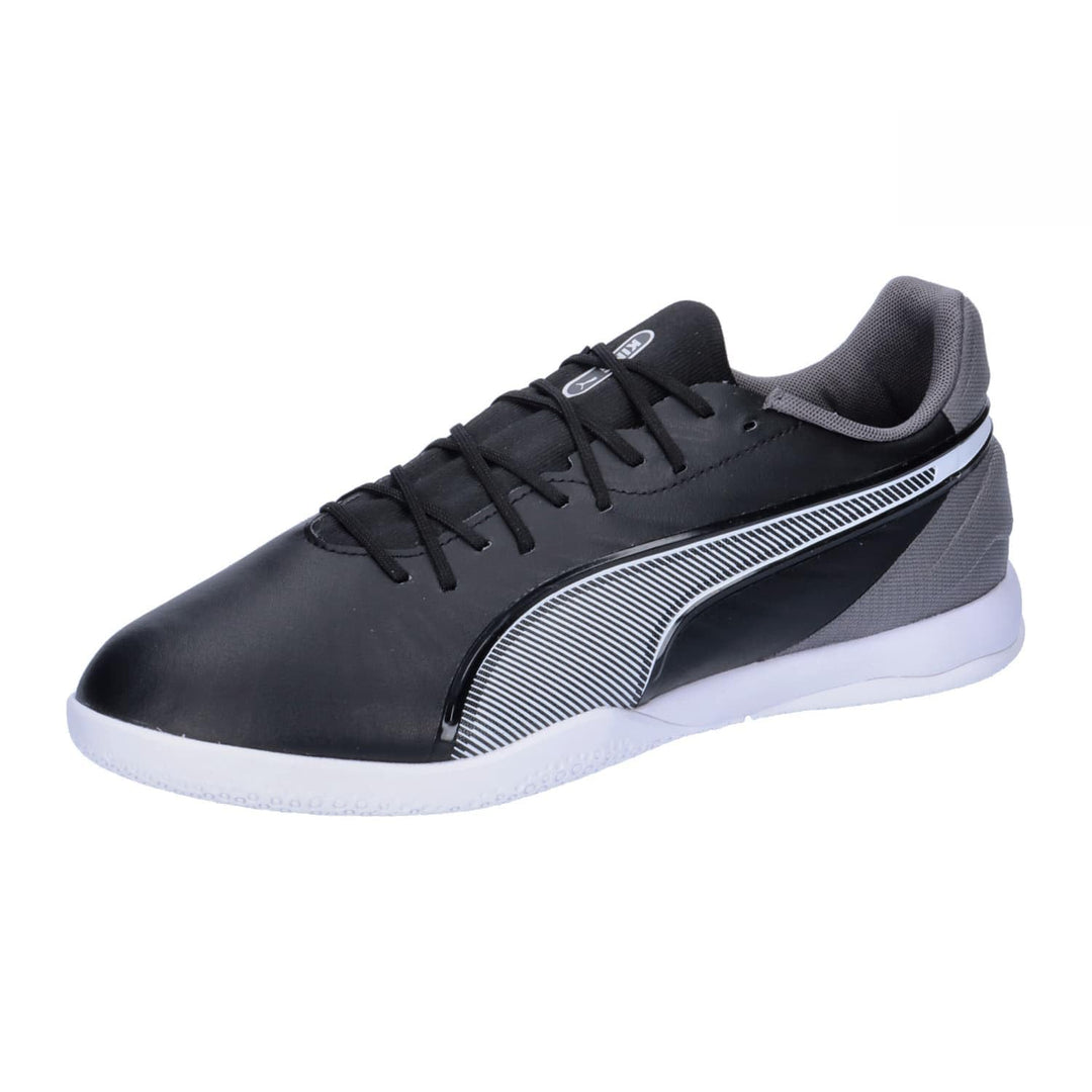PUMA Unisex King Match It Soccer Shoe 39 EU Puma Black Puma White Cool Dark Gray, 39 EU Puma Black P