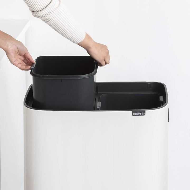 Brabantia 130601 Mülleimer, Weiss, 30 liter