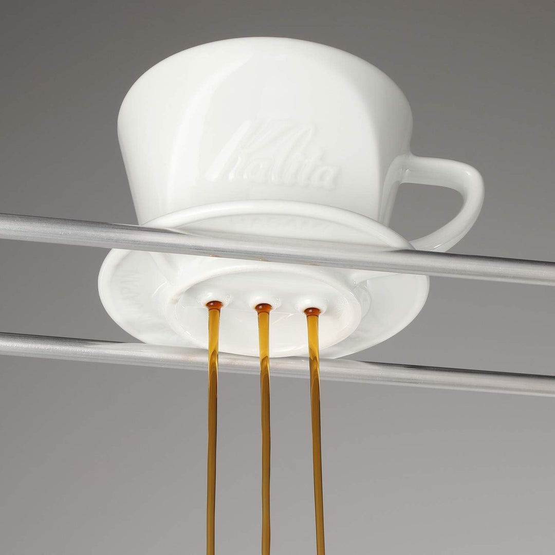 Kalita Coffee Dripper 'HASAMI' HA101 1-2 Person Use 1010 by Kalita 1~2人用 Weiss/Opulenter Garten, 1~2