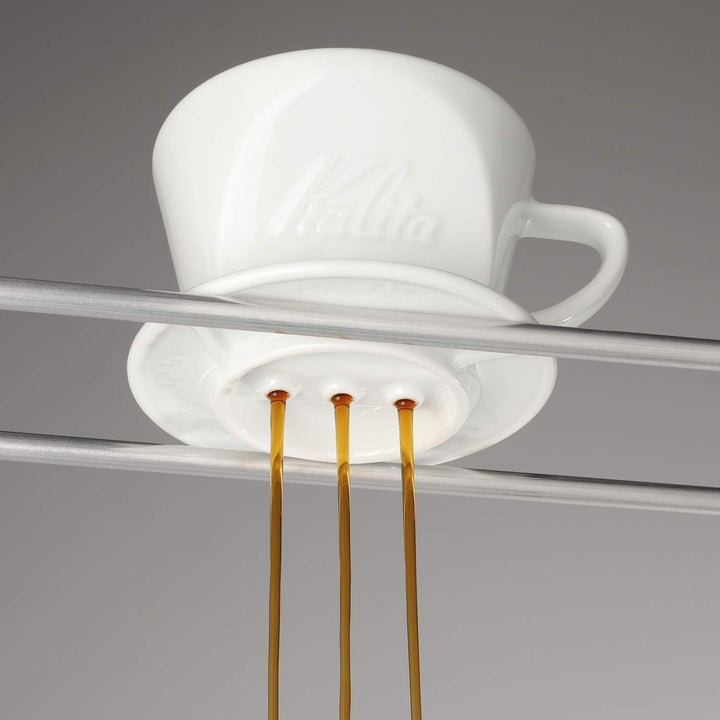 Kalita Coffee Dripper 'HASAMI' HA101 1-2 Person Use 1010 by Kalita 1~2人用 Weiss/Opulenter Garten, 1~2