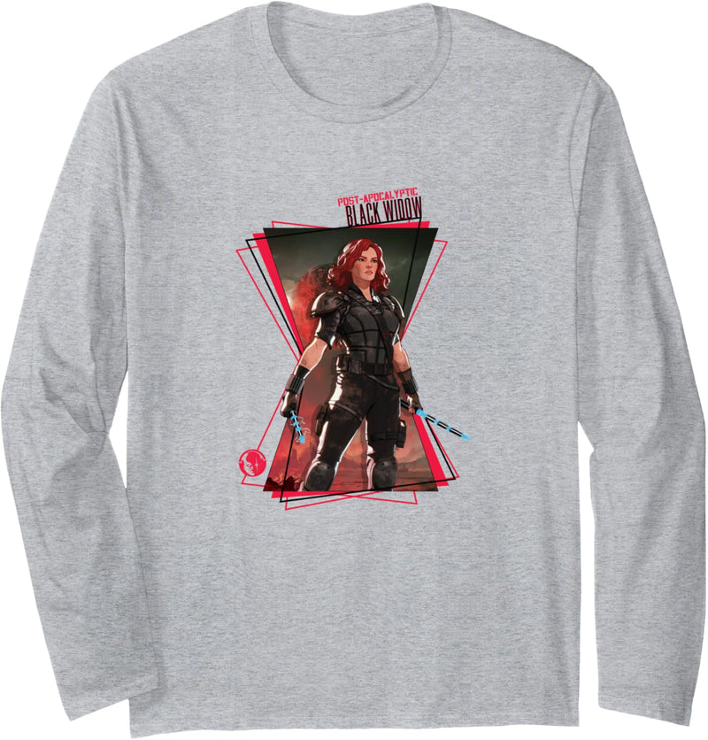 Marvel What If Black Widow Hourglass Langarmshirt