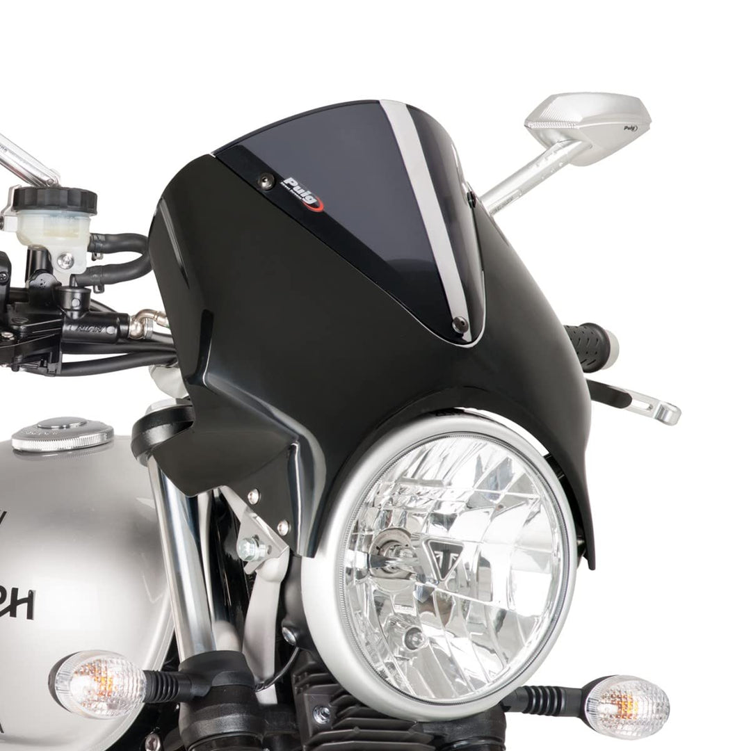 Windschild Puig Vision kompatibel für Ducati Monster 620/600 dunkel getont