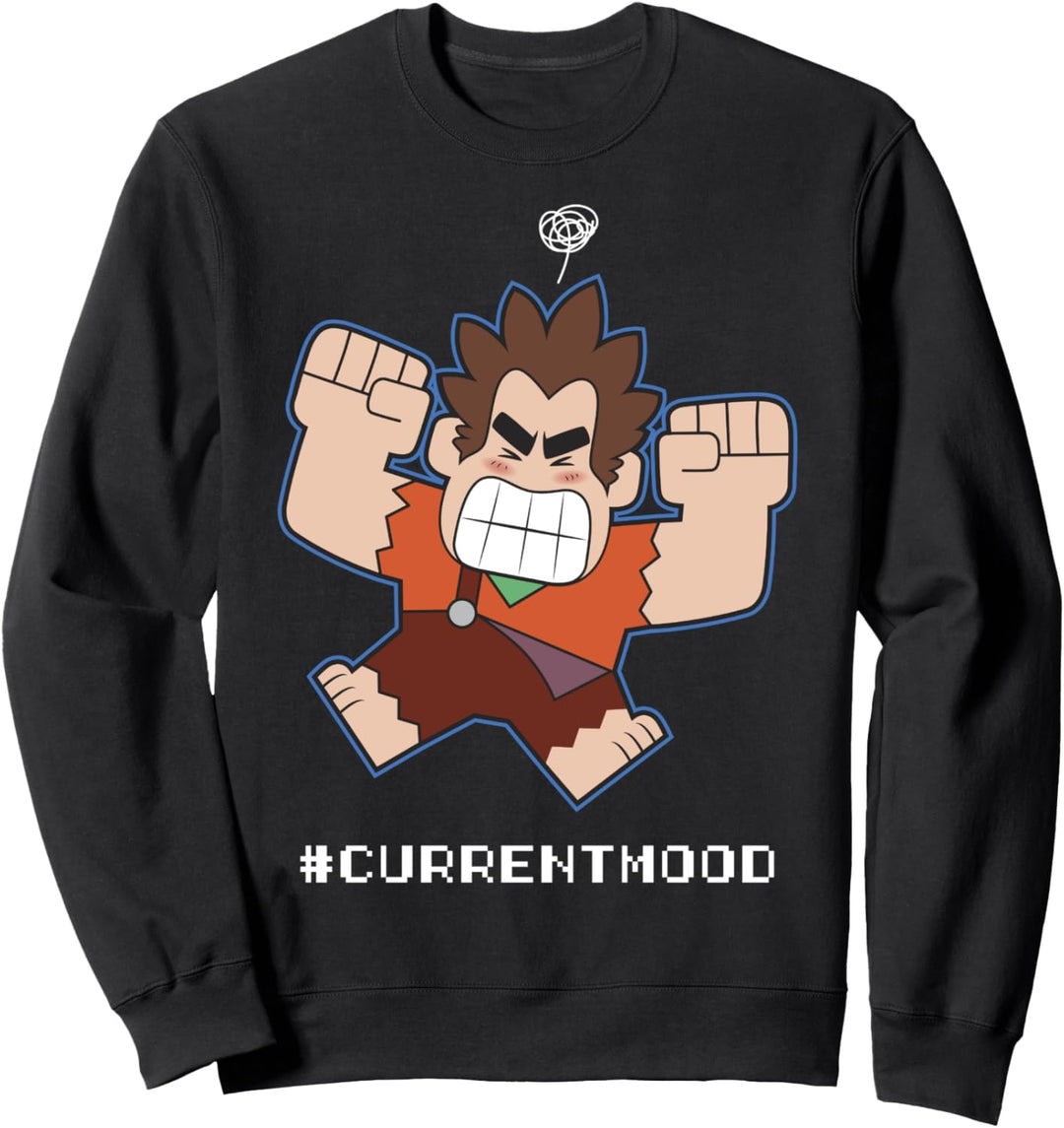 Disney Wreck-It Ralph 2 Ralph Current Mood Portrait Sweatshirt
