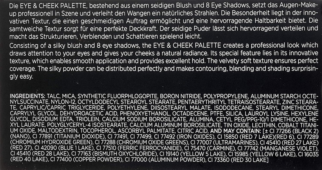 HORST KIRCHBERGER Eye & Cheek Palette 02, 88 g 02 - silkenbarock shimmer, 02 - silkenbarock shimmer