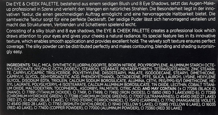 HORST KIRCHBERGER Eye & Cheek Palette 02, 88 g 02 - silkenbarock shimmer, 02 - silkenbarock shimmer