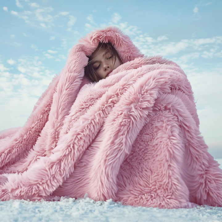 BEDSURE Kuscheldecke - Flauschig Decke, Warm Sherpa Sofadecke, Dicke Felldecke, Couchdecke, Flauschi