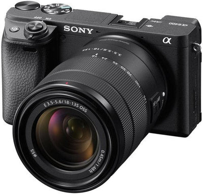 Sony Alpha 6400 | APS-C Spiegellose Kamera mit Sony 18-135mm f/3.5-5.6 Zoom-Objektiv ( Schneller 0.0