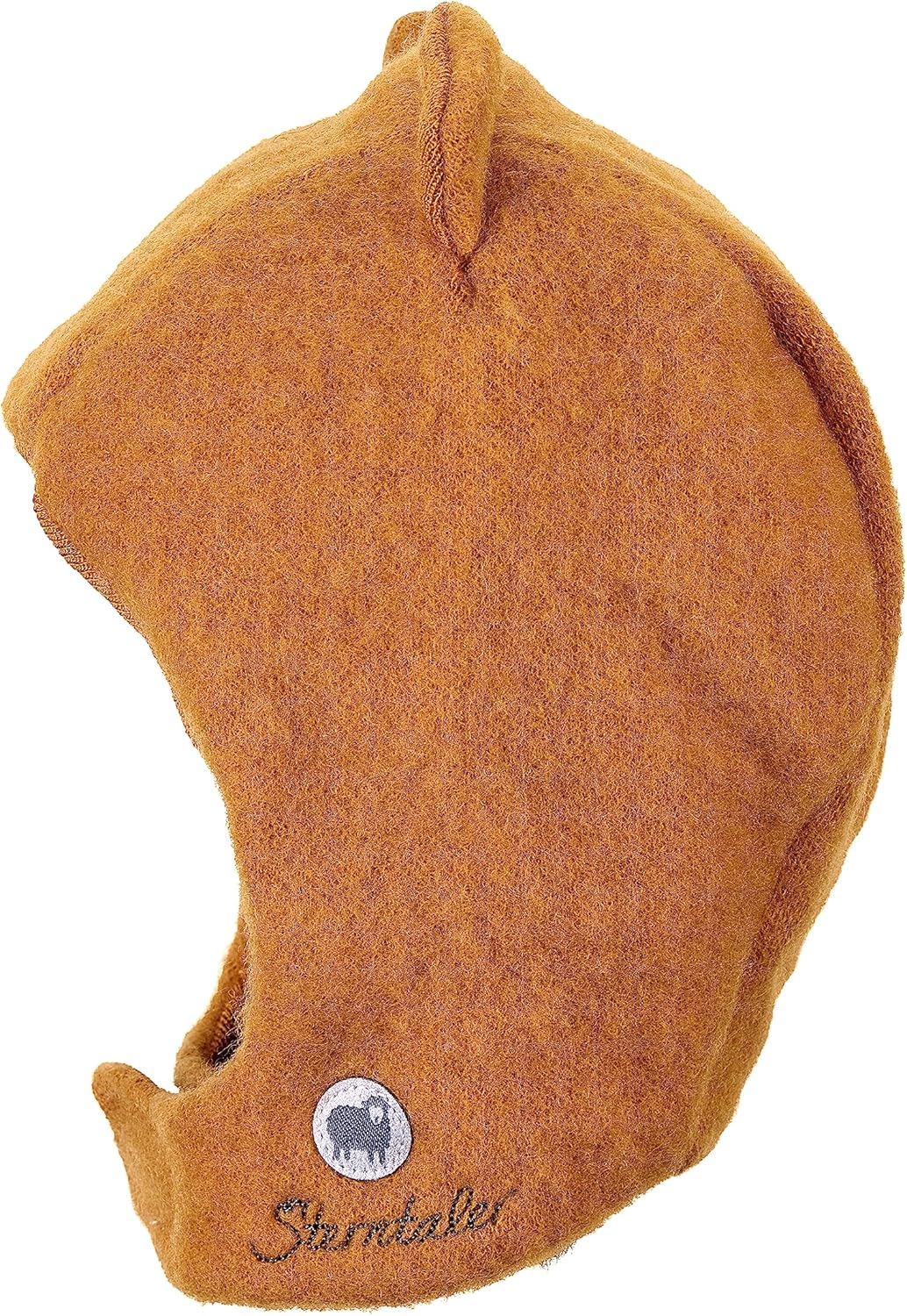 Sterntaler Unisex Baby Schalmütze aus Wolle (Merino) Mütze 45 rost, 45 rost