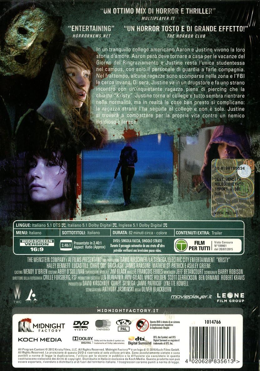 Kristy (Ltd.Edt.DVD + Booklet)