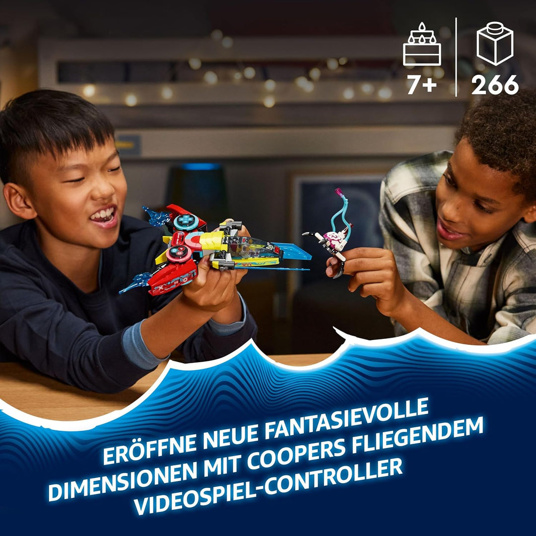 LEGO DREAMZzz Coopers Fliegender Videospiel-Controller, Fantasy-Spielzeug, 2-in-1 Set zum Videospiel