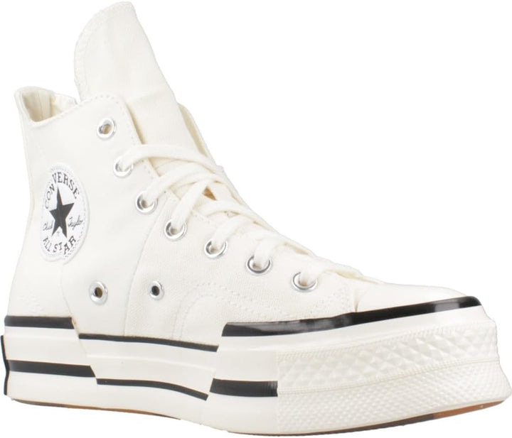 Converse Damen Chuck 70 High Embroidered Lips 38 EU Cremefarben, 38 EU Cremefarben