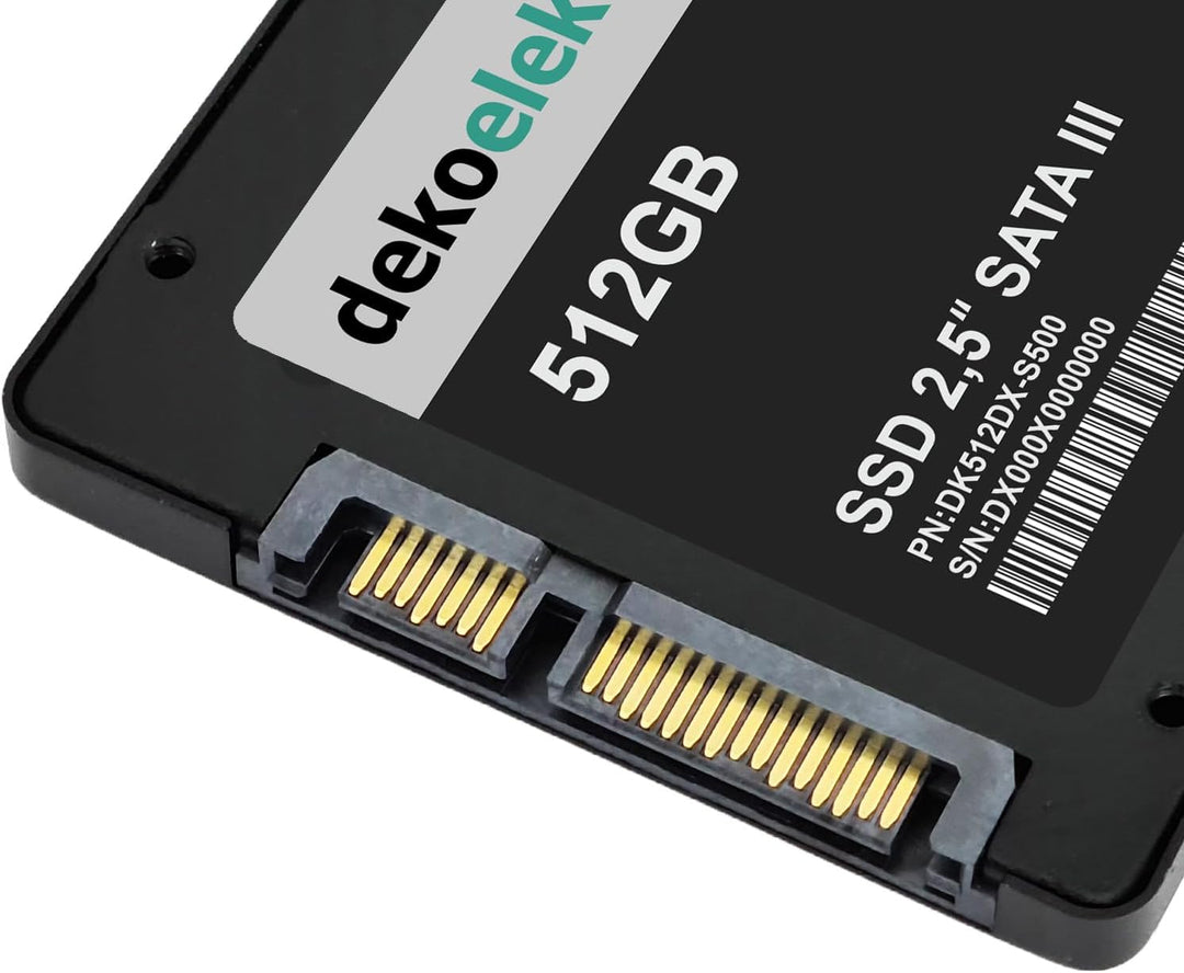 dekoelektropunktde 512GB SSD Festplatte passend für Acer Aspire V3-331-P5T1 V3-331-P1WA V3-371-303V,