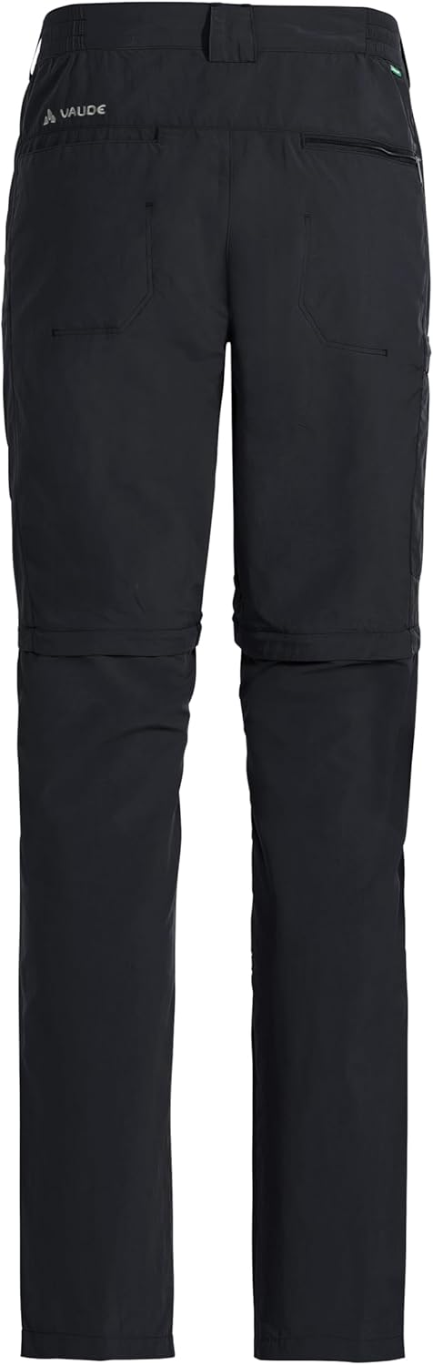 VAUDE Herren Hose Men's Farley Zo Pants V 52-Long Schwarz, 52-Long Schwarz