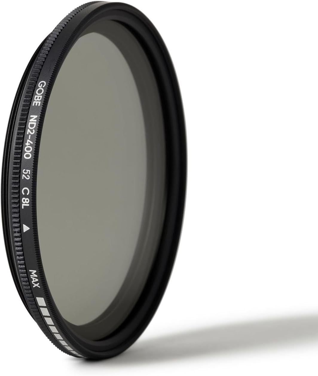 Gobe NDX 52 mm Variabler Graufilter ND2-400 ND Filter 52mm, 52mm
