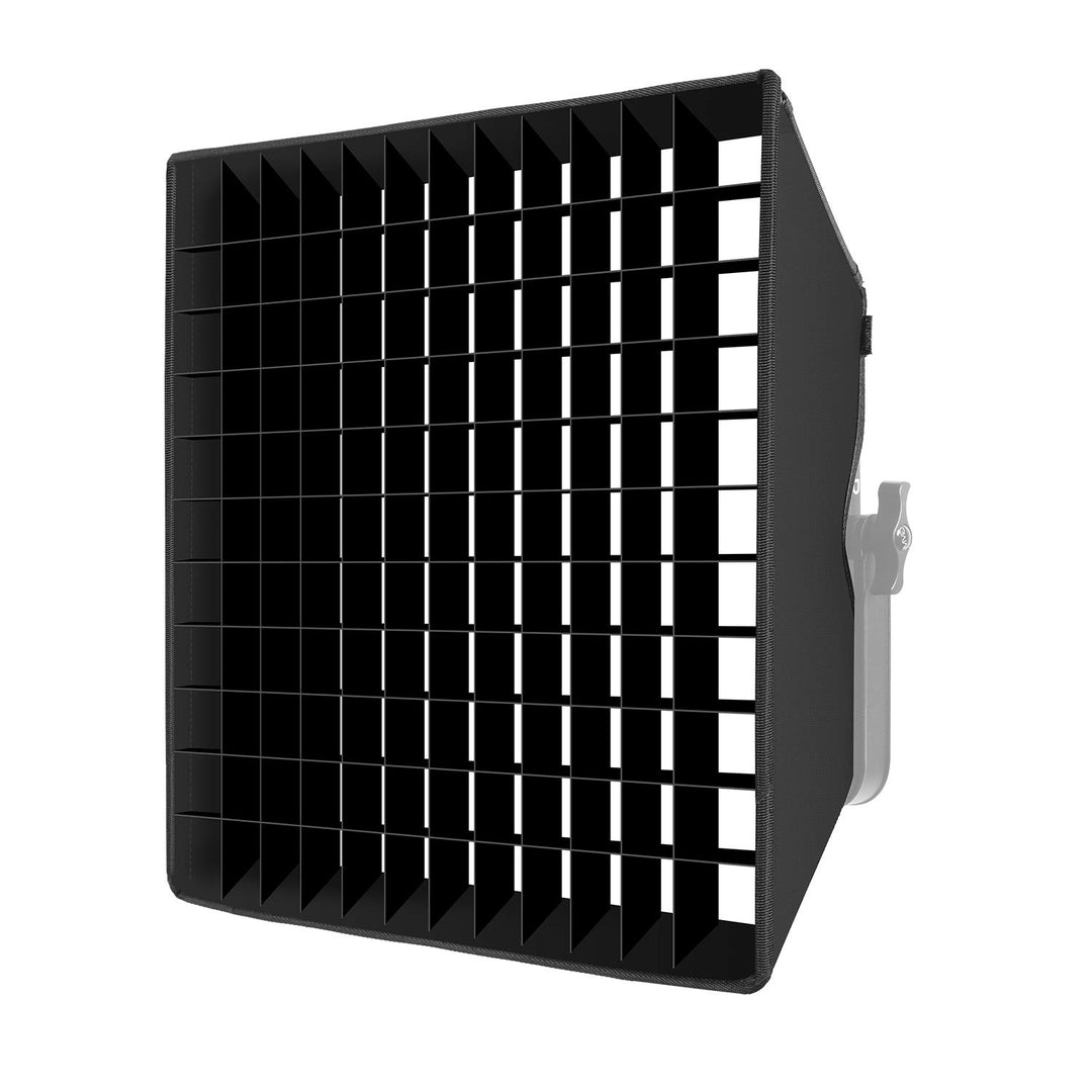 GVM Softbox mit Gitterdiffusor für GVM LED 50RS 672S MB832 520LS 520S 1200D Serie LED Videoleuchte,