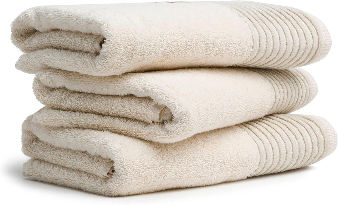 möve Wellness Saunatuch Uni mit Chenillebiesen 80 x 200 cm aus 100 % Baumwolle (Spinair), nature 80