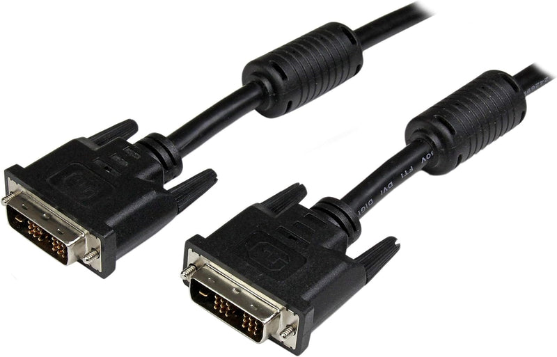 StarTech.com 5m DVI-D Single Link Kabel, St/St, DVI Monitorkabel, 1920x1200, DVI Verbindungskabel/An