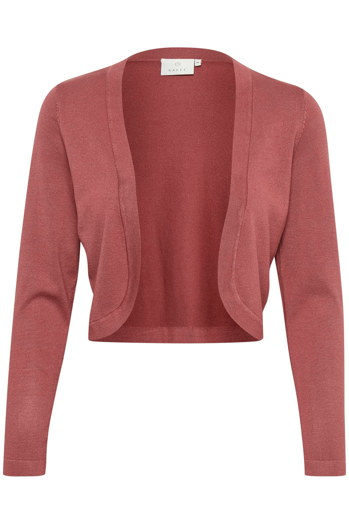 KAFFE Bolero Astrid Damen Bolero Astrid Elegant Jäckchen Langarm Cardigan Bolerojacke XS Apple Butte