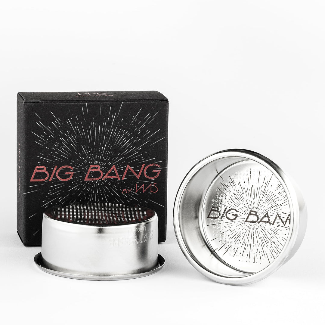 verybarista IMS Big Bang Präzisions-Filterkorb für 58 mm Siebträger, 20–22 g. Doppelter Espresso (H2