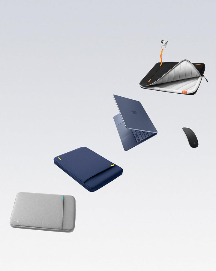 tomtoc 360° Tasche Hülle Entwickelt für 13 Zoll MacBook Neo A3404 (2026) mit A18 Pro Chip, Wasserabw