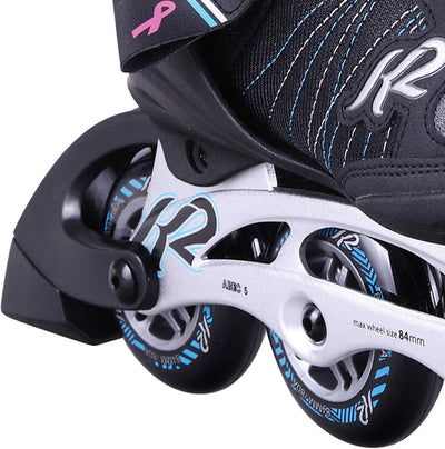 K2 Skates Damen Helena 84 Inline Skates EU: 40 (UK: 6.5 / US: 9) black - blue, EU: 40 (UK: 6.5 / US: