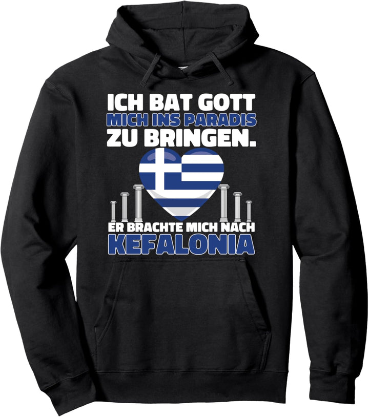 Griechenland Zakynthos Mykonos Kefalonia Urlaub Sommer Reise Pullover Hoodie