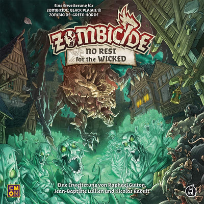 Asmodee | CMON | Zombicide: Green Horde – No Rest for the Wicked | Erweiterung | Kennerspiel | Dunge