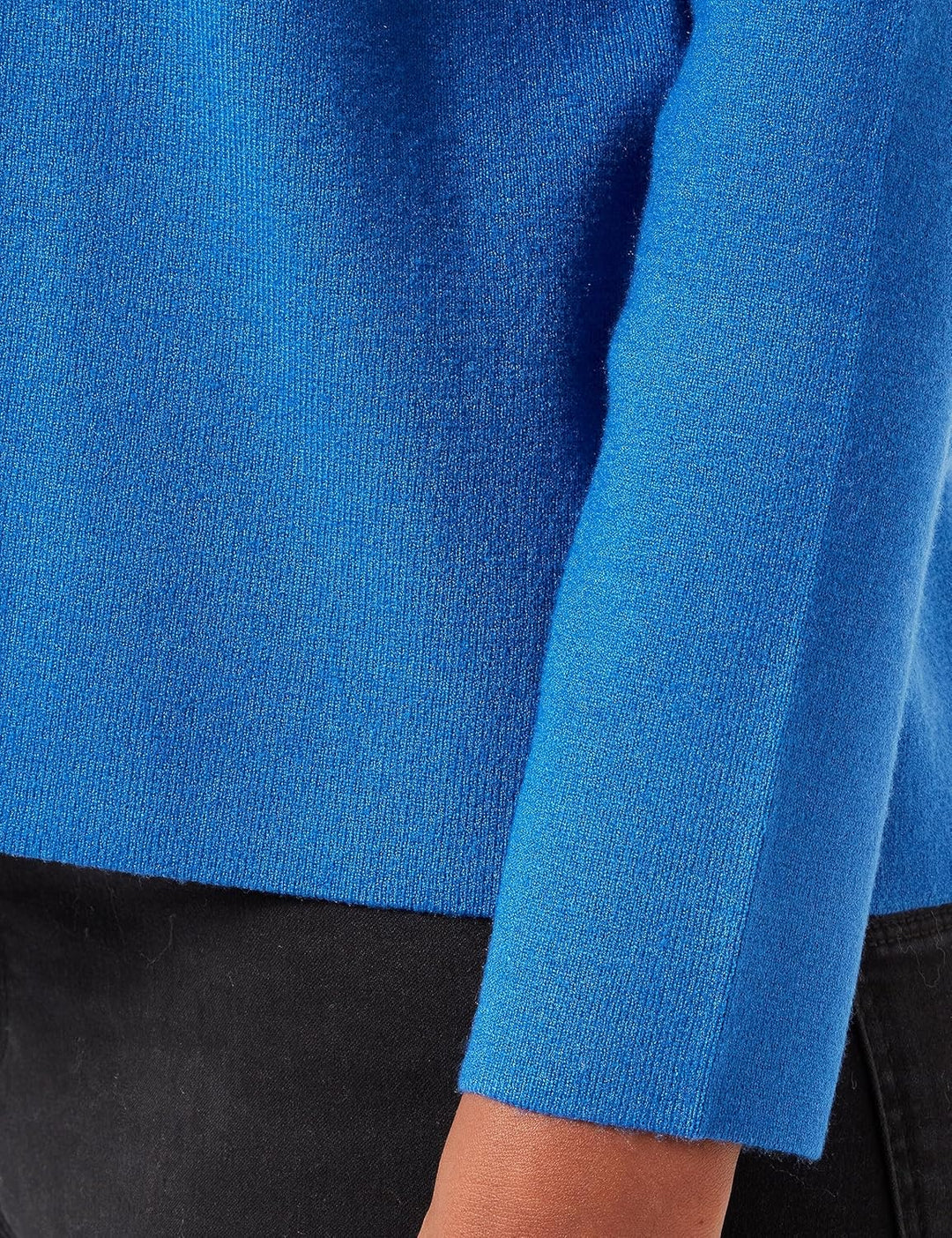VERO MODA Damen Vmnancy Ls Boatneck Ga Noos Pullover, Beaucoup Blue