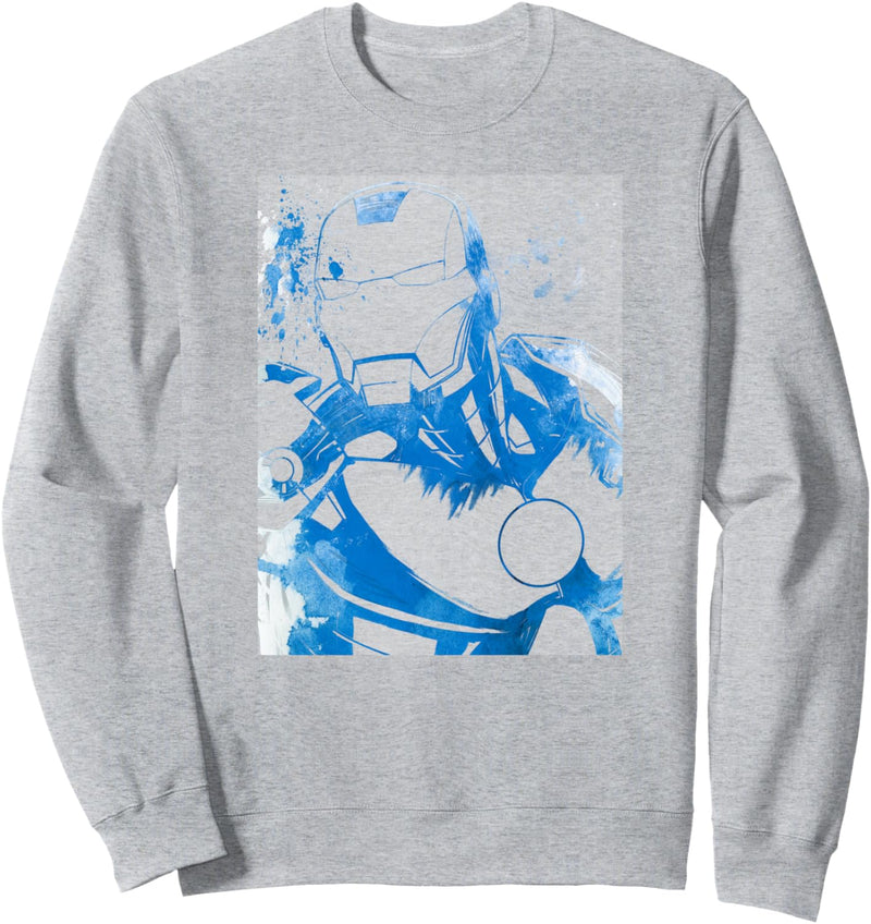 Marvel Avenger Assemble Iron Man Splatter Sweatshirt