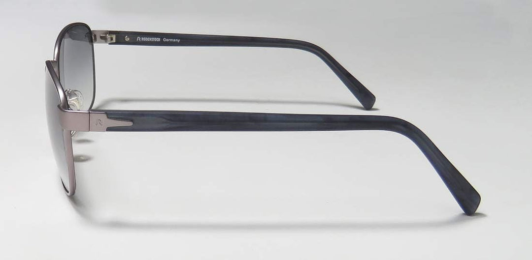 Rodenstock Men's R1416 Sunglasses, Light Gunmetal/Blue, 54