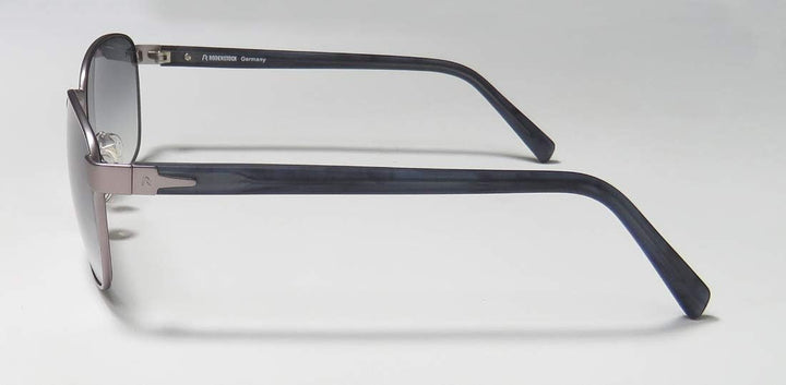 Rodenstock Men's R1416 Sunglasses, Light Gunmetal/Blue, 54