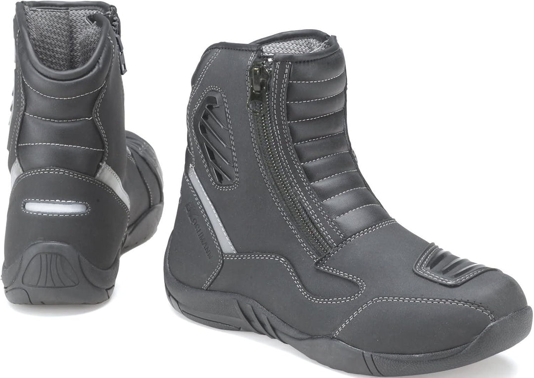 Kochmann Avus wasserdichte Motorradstiefel (Black,40), 40 EU