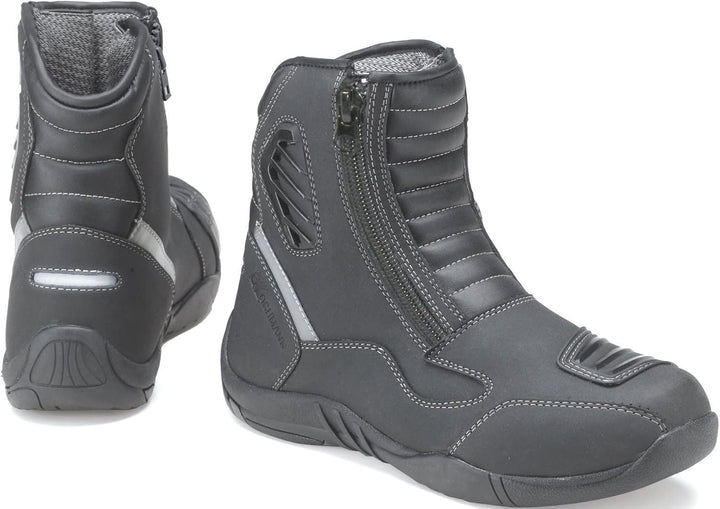 Kochmann Avus wasserdichte Motorradstiefel (Black,40), 40 EU