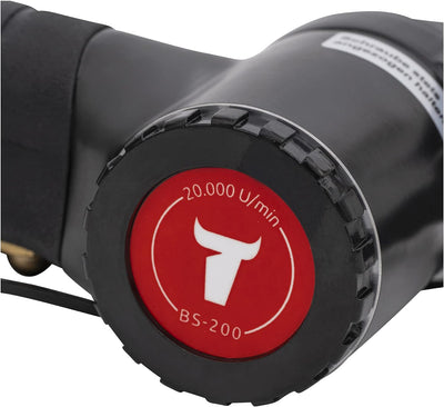 STIER Bandschleifer BS-200, Länge 305mm, 20.000U/Min, Schleifbandgrösse 330x10mm für das Arbeiten an