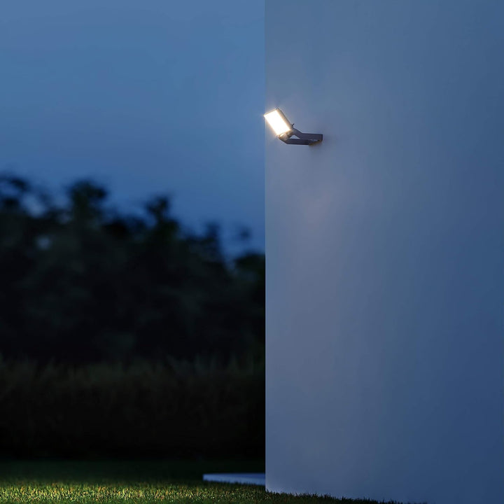Steinel LED-Aussenstrahler XLED ONE S anthrazit, 180°-Bewegungsmelder, 18,6 W, 2050 lm, 3000K, für Z