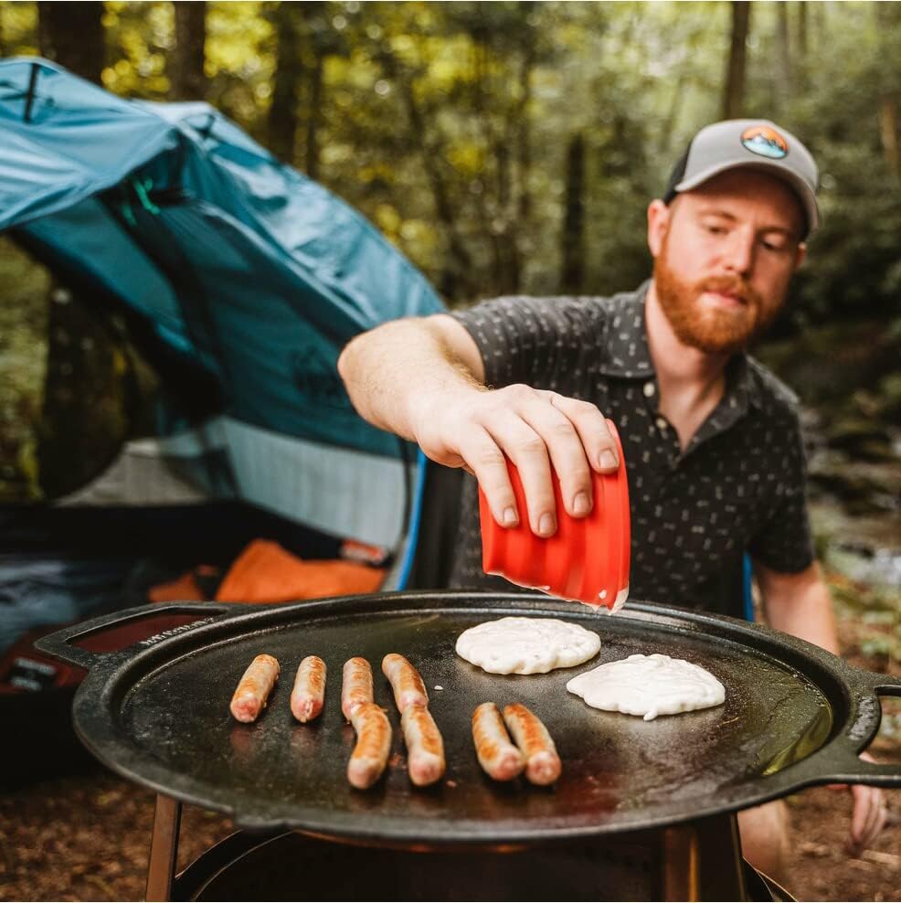 Solo Stove Gusseisen-Plancha für Feuerschale Ranger | Grillplatte für Feuerstelle, Umbau von Feuerst