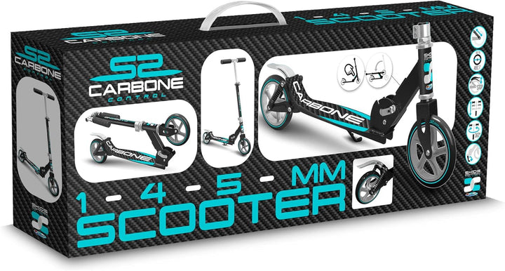Technical Scooter SKIDS CONTROL - 145MM CARBONE Schwarz, SKIDS CONTROL - 145MM CARBONE Schwarz