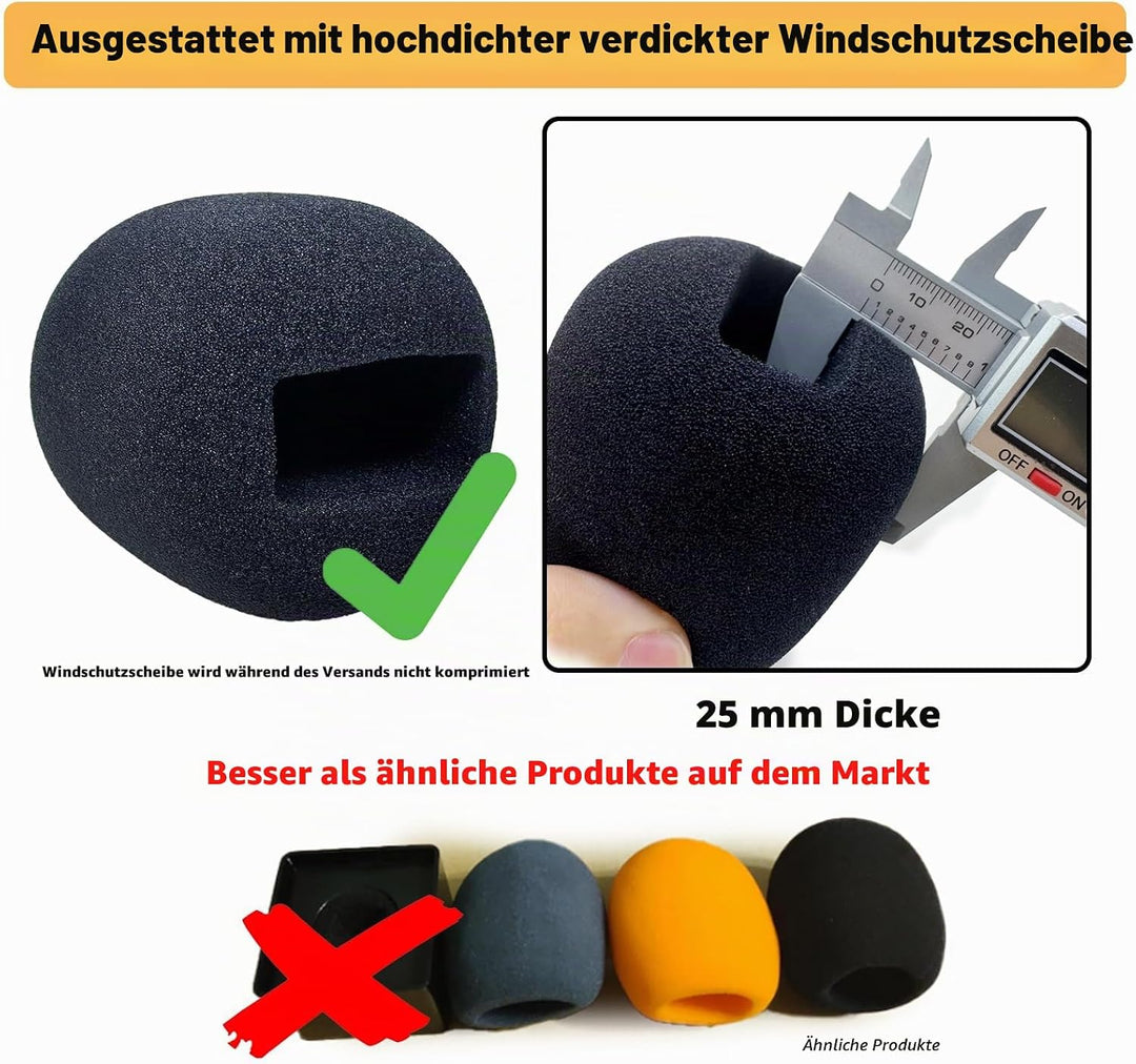 Magnetischer Ständer für DJI Mic 3/Mini/2/Rode Wireless GO II/Insta360 X5 Air Handle Rig Mic Flag In